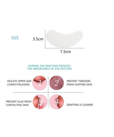 Eyelash Extension Pads - 50 Pairs Hydrogel Eye Pads for Lash Extensions | Pink Under Eye Gel Stickers - Makeup Tool - Buy Online on GoSupps.com