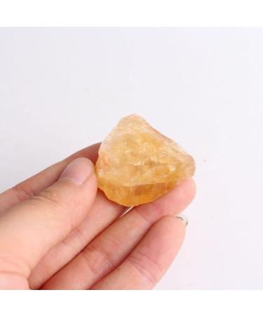Natural Crystal Rough 1PC Natural Raw Citrine Ore Crystal Rock Collection Home Decoration and DIY Gifts Fish Tank Stone Beautiful Crystal (Color : Brazil Citrine Size : 30-40g) 30-40g Brazil Citrine - Buy Online on GoSupps.com