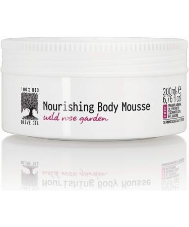 MYTHOS Nourishing Body Mousse Wild Rose Garden 200ml - Hydrating Skin Care - Buy Online on GoSupps.com