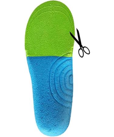 FOMIYES Kids Insoles - 3 Pairs High Arch Support Shoe Inserts for Children | Breathable Orthotic Insoles for Running & Boots - Buy Online on GoSupps.com
