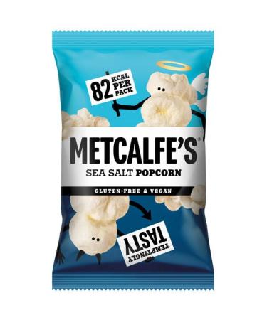 METCALFE'S SKINNY POPCORN 24X20G (SEA SALT) Sea-Salt