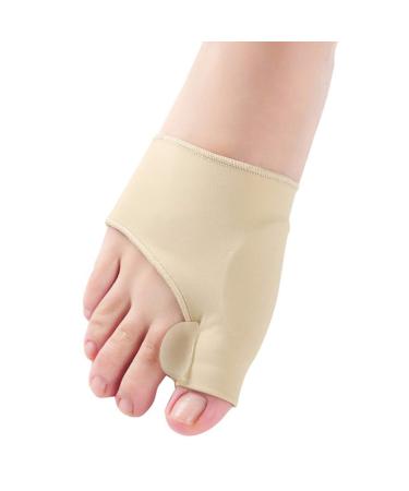 Beavorty 1 Pair Thumb Bunions Protector Separator Ease Foot Pain Socks Bunion Straightener L