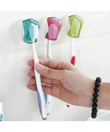 3-Piece Suction Cup Toothbrush Holder & Bathroom Storage - Wall Bracket Gold Metal Toothpaste Cup & Sponge Stand - Ideal Jewelry Tool Organizer - Buy Online on GoSupps.com
