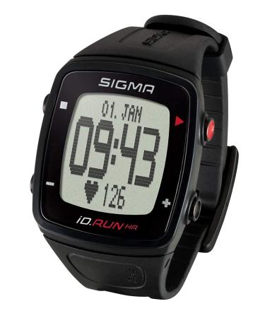 Running watch Sigma iD.Run HR black GPS heart rate monitor sports watch activity tracker running computer sports computer