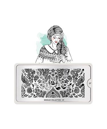 Moyou Stamping Schablone - Doodle 07 - Buy Online on GoSupps.com