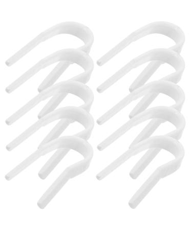 Lot de 10 Pinces Correctrices de Forme du Nez en Plastique Support en U pour Redresseur D Ar te Nasale Appareil D Amincissement du Nez Outil de Beaut Confortable et Solide