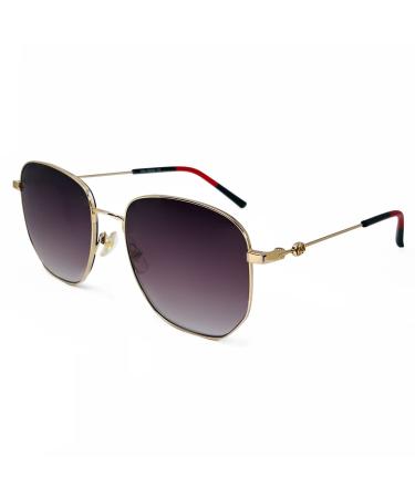 Reader Sunglasses for Women Men - 2 IN 1 Classic Tinted Outdoor Reading Glasses UV Sun Eyeglasses (Golden 2 multiplier_x) Golden 2 x