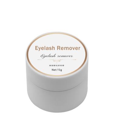 Eyelash Extension Remover Cream Eyelash Remover for Extensions Professional Eyelash Glue Remover Low Irritation Cream for Sensitive Skin Fast Dissolution Removing Wheat Plant #01