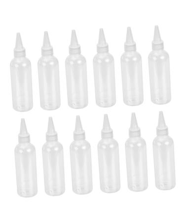 VICASKY 30 Pi ces Bouteilles Coloration Capacit Applicateurs Pe pour Shampooing et Soins pour Diy Domicile Couleur Al atoire