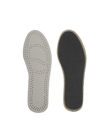 Leather Insoles Comfort Insert for Men and Women Breathable Shock Absorber -23.5cm US Women 4.5-5.5