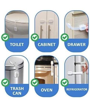 Child Safety Locks 6-Pack - Secure Cabinets and Drawers - Buy Online on GoSupps.com