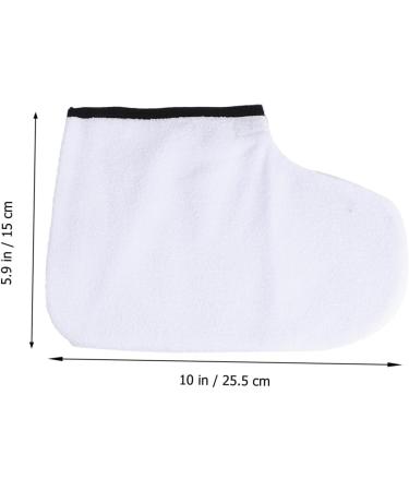4 Pi ces De La Cire Recharge De Paraffine Couvre-pieds Sacs Mitaines En Paraffine Cire De Pour Les Mains Sacs De Bain La Spa Doublure Blanche - Buy Online on GoSupps.com