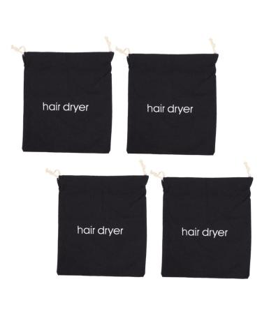 Beatifufu 4pcs Hair Dryer Storage Bag Makeup Travel Containers Travel Cosmetics Bag Drawstring Bags Travel Bag