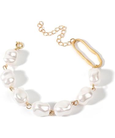 VALICLUD Trendy Bracelets Gold Statement Bracelet Golden Bracelet Decorative Bracelets Wrist Bracelets Wrist Chain Jewelry Bracelets Irregular Fashion Bangle Wrist Jewelry Metal Accessories - Buy Online on GoSupps.com