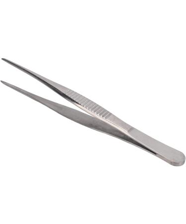 Tweezers Tool Portable Erosion Resistant Stainless Steel Tip Tweezers with Serrated Edge Easy to Clean for Watch Repair Bag (Straight Tip) - Buy Online on GoSupps.com