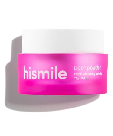 Hismile Pap+ Teeth Whitening Powder, Enamel Safe Whitening, Active Whitening Ingredients, Active Teeth Whitening, Tooth Powder for Sensitive Teeth, Advanced Stain Removal