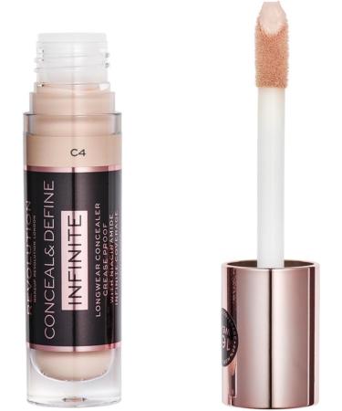 Makeup Revolution Conceal & Define XL Infinite Longwear Concealer - C4