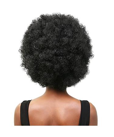 Large Afro Puff Bun Hairpiece for Black Women - Synthetic Curly Chignon Wig with Drawstring & Clips | Q9 Wig Size 4 - Buy Online on GoSupps.com