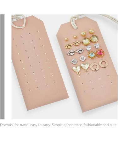 Aokwawaliy 2-Piece Hanging Earring Organizer for Women & Girls - Stylish Wall Display Holder for Pierced Earrings - Buy Online on GoSupps.com