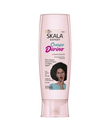Skala Expert Crespo Divino Shampoo & Conditioner - 100% Natural Vegan Formula for Healthier, Fuller Hair - Imported from Brazil - Buy Online on GoSupps.com