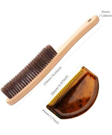 2-Piece Clothing Brim Pullovers & Wool Comb for Lint Removal - Ideal for Suits Sofas Cashmere & Suede - Buy Online on GoSupps.com