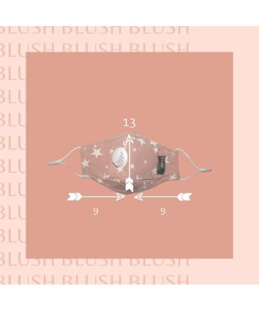 Reusable Washable Child Face Mask 100% Breathable Cotton Adjustable Ear Loops 10 Pack PM2.5 Carbon Filter (Honey) - Buy Online on GoSupps.com