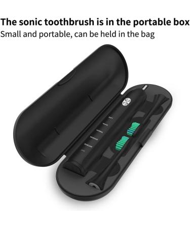 Buy WLV-TECH eTBrush 081A Black Electric Toothbrush - Best Electric Toothbrush for Deep Cleaning | Fast International Shipping - Buy Online on GoSupps.com