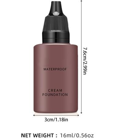 Liquid complexion| full coverage complexion 0.54 Fl Oz - long lasting complexion for healthy radiant matte finish makeup for most skin types Zorq - Buy Online on GoSupps.com