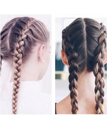 8PCS Hair Braiding Tool Ponytail Holders Topsy Tail Kit - French Braid Loop Tool - 4 Colors - Buy Online on GoSupps.com