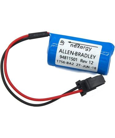 4-Pack 3V 1756-BA2 BR2/3A-AB PLC Battery - 1800mAh Replacement for Allen Bradley - International Shipping Available - Buy Online on GoSupps.com