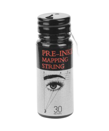 FOMIYES Eyebrow Ink Black Line Eyebrow Tattoos Ruler Eyebrow Mark Ruler Eyebrow Trimming Orthotics