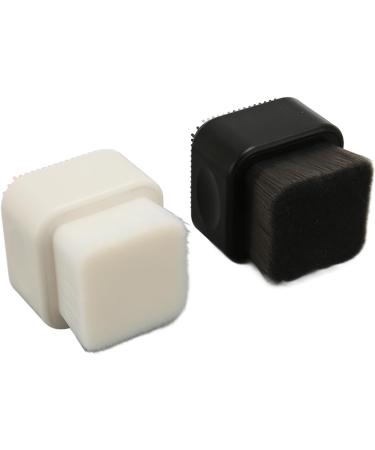 Soft Bristles Double Sided Face Scrubber for Dead Skin Removal Massage Exfoliating Facial Cleansing Brush - Buy Online on GoSupps.com