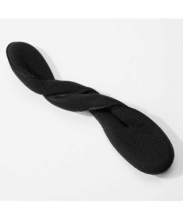 6-Part Hair Cutter Tool Set - Improved Hair Needle Sponge Clips & Styling Donut - Black (3 Large 3 Small) for Perfect Hair Twists & Wreath Styles - Buy Online on GoSupps.com