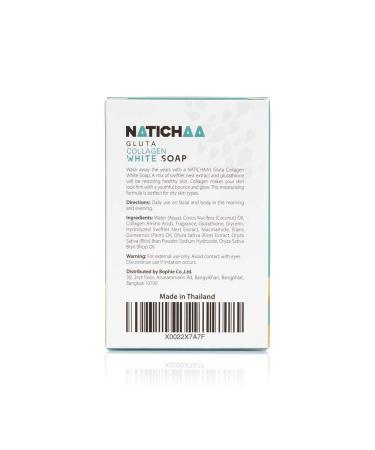 Glutathione Collagen White Soap - 2 Pack | Anti-Aging, Brightening & Acne Relief - 3.52 Oz | Cruelty-Free - Buy Online on GoSupps.com