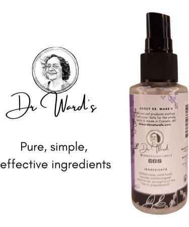 Mask Fresh Mist Organic Deodorizing Mask Spray - Linen Scent - 100% Organic & Vegan - Refresh & Cleanse with Premium Essential Oils - Acne Helper 2 oz - Buy Online on GoSupps.com