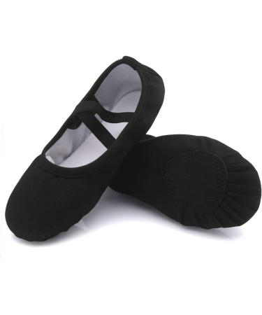 ZDQ Ballet Shoes for Girls & Women - Black Gymnastics Ballerina Shoes - EU Size 38 - Buy Online on GoSupps.com