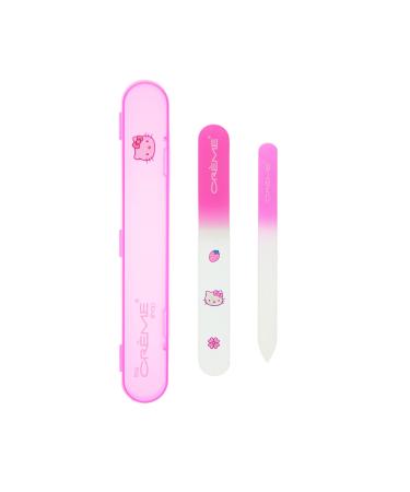 The Cr me Shop x Hello Kitty Premium Glass Nail File Set (Pink) - Buy Online on GoSupps.com