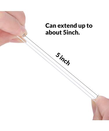 YODAJUN 1000Pcs Clear Elastic Hair Rubber Bands - Mini Hair Elastics for Girls & Women - Baby Hair Ties for Braiding - Buy Online on GoSupps.com