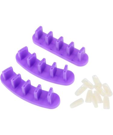 DOITOOL 9 Sets Manicure Practice Display Stand Nail Art Tip Stand Nail Display Holders Tip Stand for Nails Nail Art Display Stand Nails Tools False Nail Tips Holder Lotus Seat Nail Piece - Buy Online on GoSupps.com