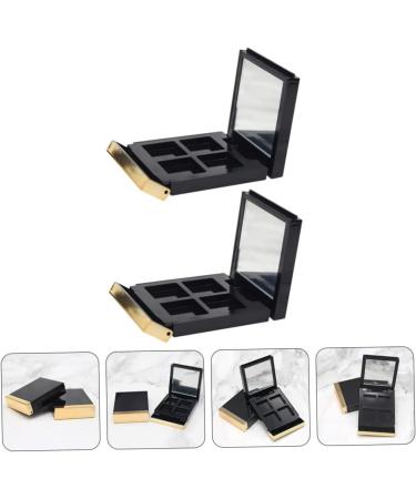 SHERCHPRY 2pcs Eye Shadow Box Mini Highlighters Magnetic Makeup Palette Makeup Eyeshadow Empty Lipstick Case Empty Blusher Containers Empty Eyeshadow Pans Makeup Case Eye Shadow Case Red Box - Buy Online on GoSupps.com