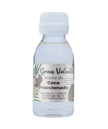 GRAN VELADA 100 Pure Fractional Coconut Oil ideal for cosmetics and hair care fast absorption and no greasy feeling neutral aroma 250 ml pack of 1