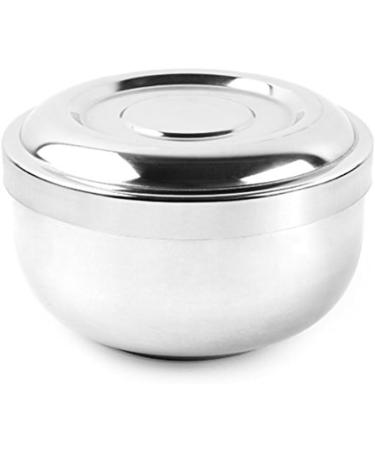 ROSENICE Large Durable Shaving Bowl for Men - Deep Shaving Soap Dish with Lid - Ideal for a Smooth Shave - Buy Online on GoSupps.com