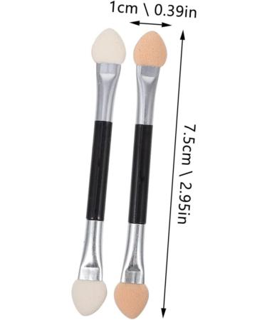 VINTORKY 30pcs Eye Shadow Stick Sponge Lipstick Brushes Eye Mascara Double Ended Makeup Brush Emulsion - Buy Online on GoSupps.com