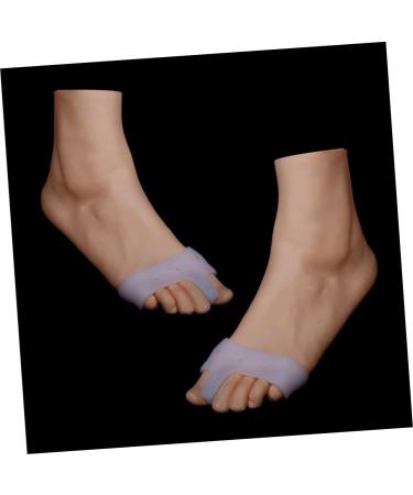 Hemoton Silicone Gel Metatarsalgia Insoles - 3 Pairs Separator Insole Set for Foot Pain Relief - Toe Separator Divider, Bunion Pad, Toe Spreader Cushion - White - Buy Online on GoSupps.com
