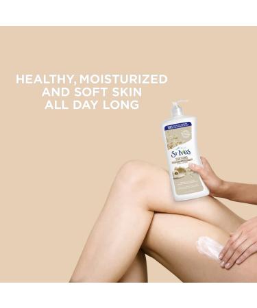 St. Ives Oatmeal and Shea Butter Hand and Body Lotion 21 Fl Oz (Pack of 4) - 100% Natural Moisturizers for Dry Skin - Buy Online on GoSupps.com