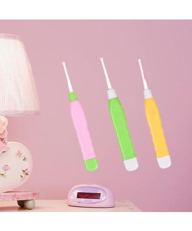 Healeved 3pcs Flashlight Ear Cleaner Tools Set - Safe LED Light, Earwax Remover & Curette for Kids & Baby - Buy Online on GoSupps.com