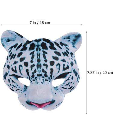 Holibanna Half-Sight Animal Leopard Masks - 2 Pack Venetian Costumes for Carnival & Easter Cosplay - Buy Online on GoSupps.com