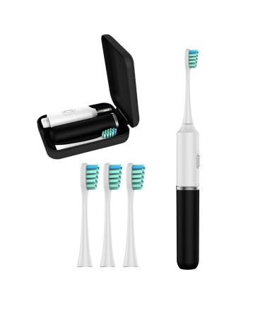 pxwodoft Power Whitening Electric Rechargeable Toothbrush for Adults 2022 Upgrade Intelligent Smart Split Combination Handheld Battery Tooth Brushes for 5 Modes with 3 Heads Replacement Oral Cleaner