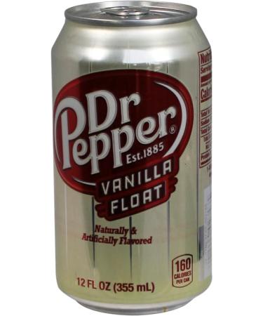 Dr. Pepper Vanilla Float Cans 355ml Pack of 12