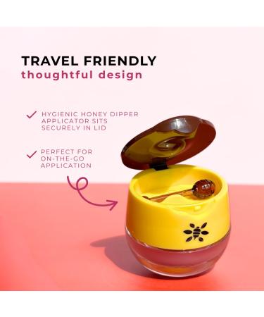 Honeybee Gardens Nectar Lip Mask with Murumuru Seed Butter Shea Butter Vegan Cruelty Free Gluten Free Moisturizing Hydrating - Buy Online on GoSupps.com